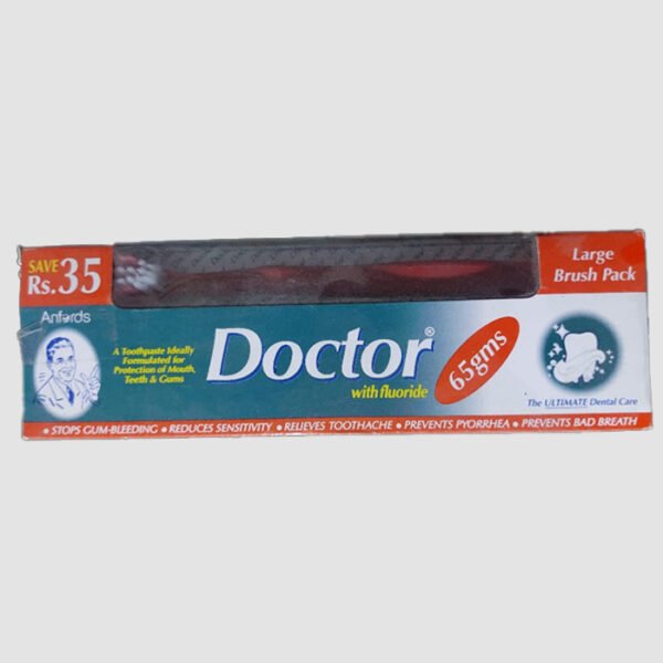Doctor Toothpaste with Fluoride - Daily Oral Protection (65g)
