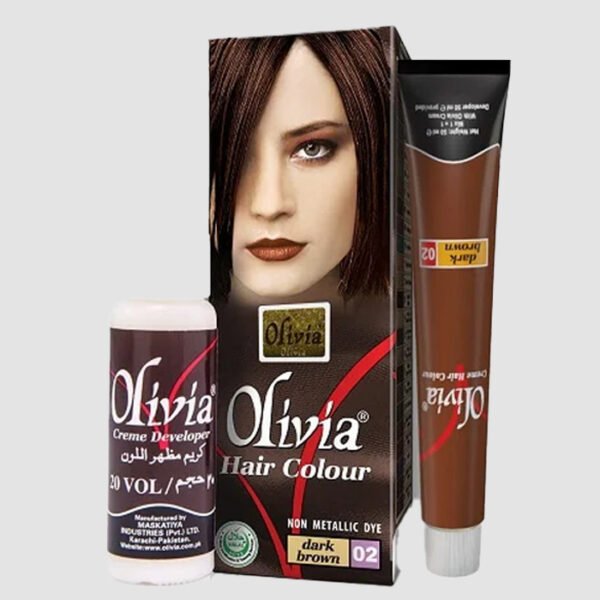 Olivia Hair Color Dark Brown No. 02