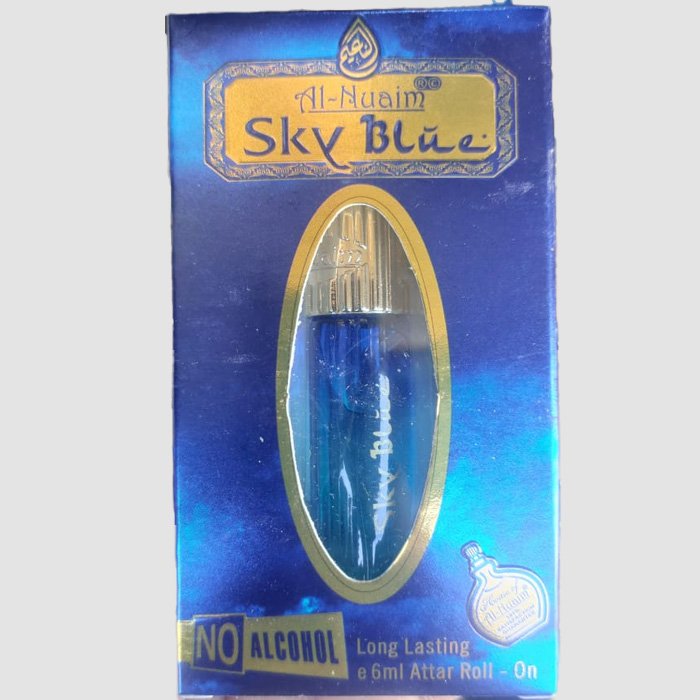 Sky Blue Attar - 100% Pure Attar